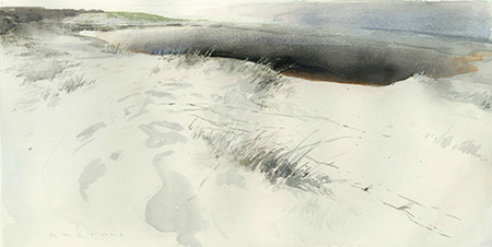 Black Water (Study) by Scott  Breton | Lethbridge Gallery